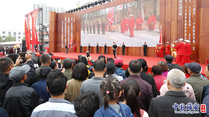 非遺展演、仿古石雕扮靚“雄安·雄州文化藝術(shù)節(jié)”