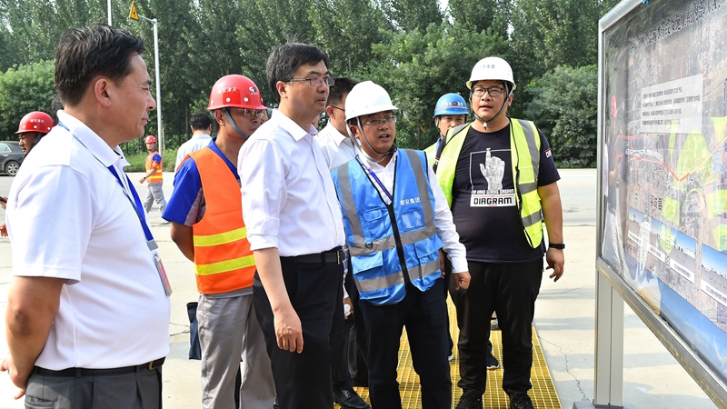 陳剛在調研重點項目建設和安全生產工作時強調 保質量抓安全提效率 有力有序有效推進重點項目建設