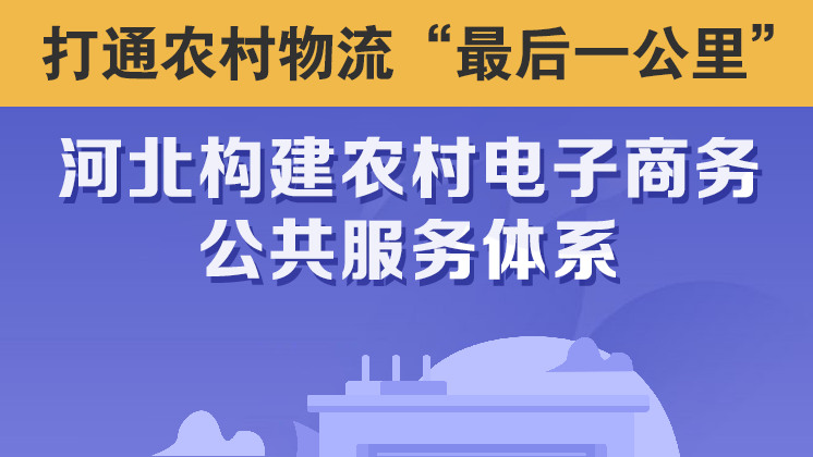 【圖解】河北構建農村電子商務公共服務體系