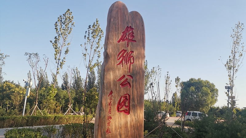 歡度國(guó)慶丨美在雄安，打卡雄獅公園！