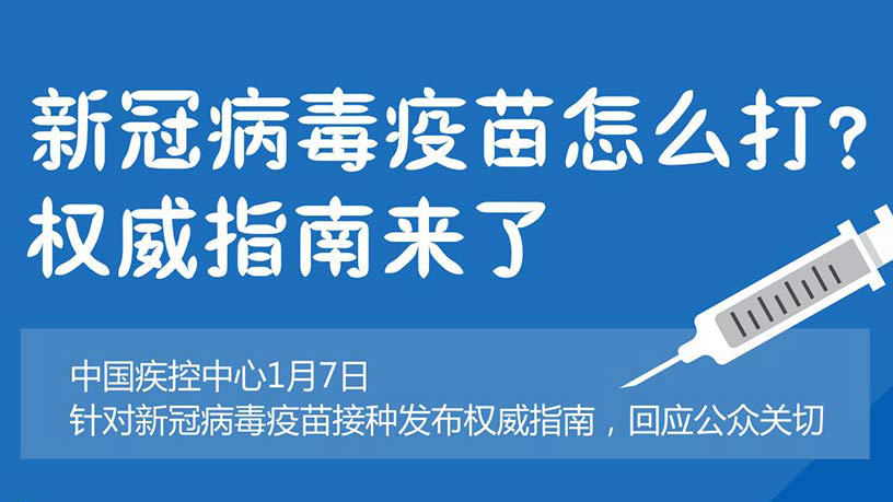 新冠病毒疫苗怎么打？權(quán)威指南來了