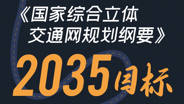 一圖讀懂《國(guó)家綜合立體交通網(wǎng)規(guī)劃綱要》2035目標(biāo)