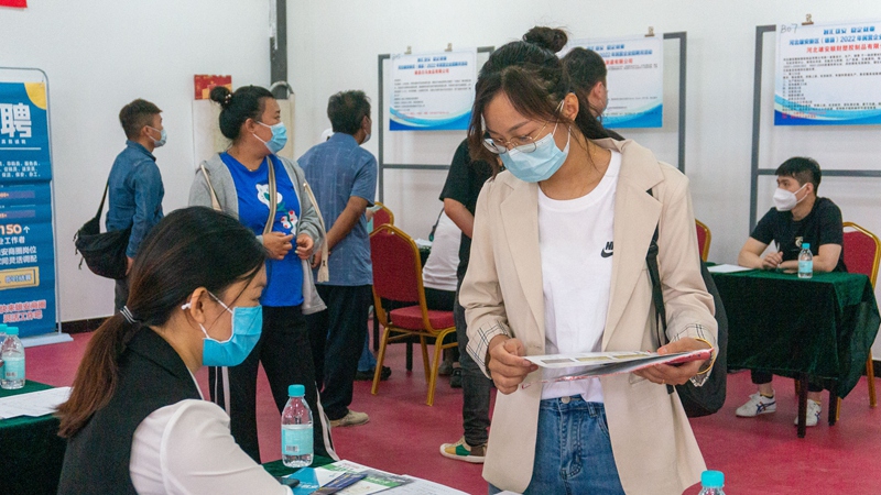 2022年河北雄安新區(qū)（雄縣）民營企業(yè)招聘月專場(chǎng)招聘會(huì)在雄縣舉行