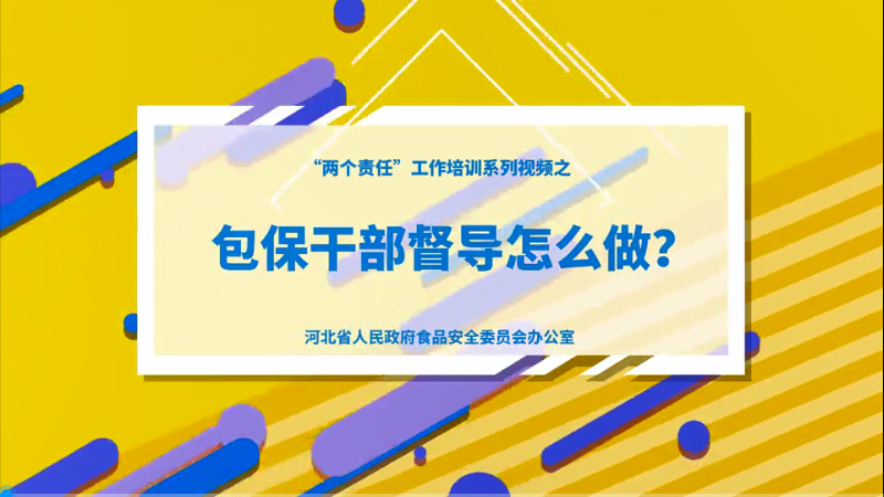 “兩個(gè)責(zé)任”工作培訓(xùn)系列視頻之【包保干部督導(dǎo)怎么做？】