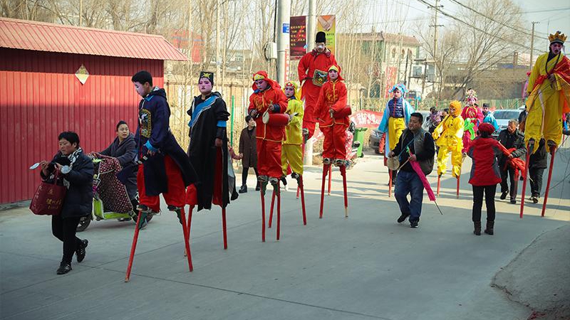 《走進雄安》之“過新年，趙北口民間花會齊上陣”